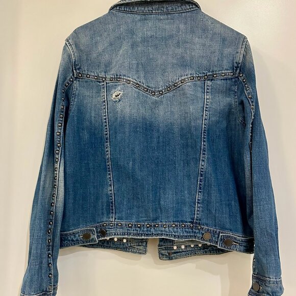 Blank NYC, Studded Denim Jacket - Picture 2 of 4